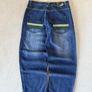 2000s Baggy Denim Southpole Jeans Embroided  38x30